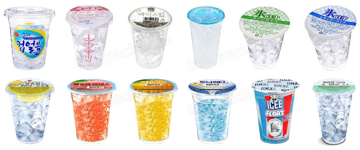 Fully Automatic Ice Cube Cup Filling Sealing Machine