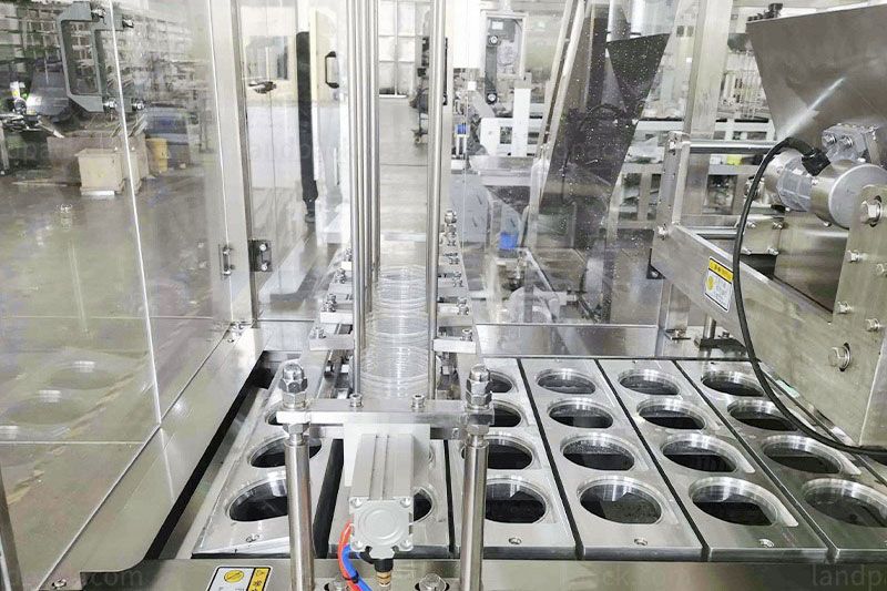 Ice Cube Cup Automatic Filling Sealing Machine