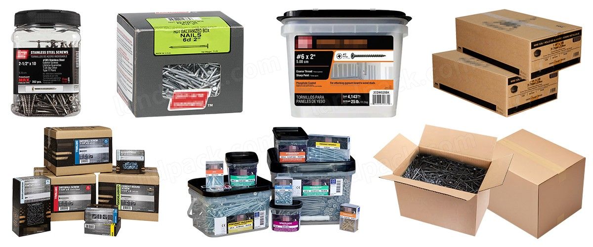 screw box packing machine