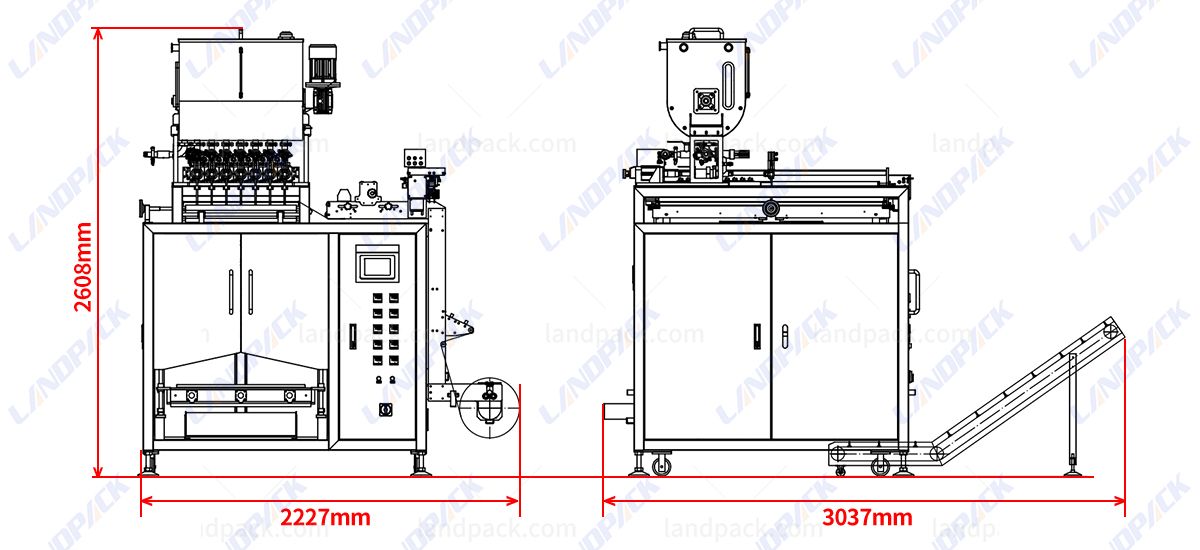 multi lane sachet packing machine