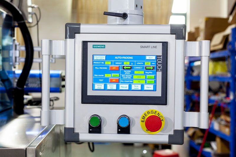 Fully Automatic M Shape Pouch Packing Machine For Granule