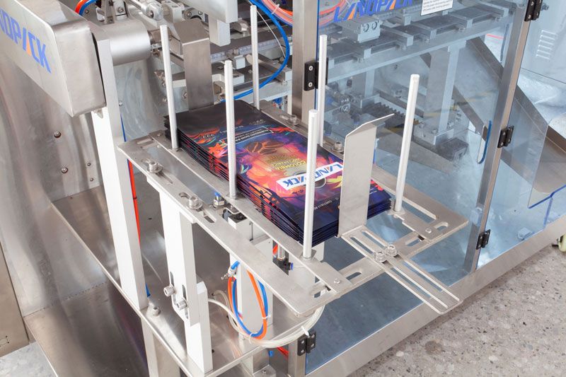 Fully Automatic M Shape Pouch Packing Machine For Granule