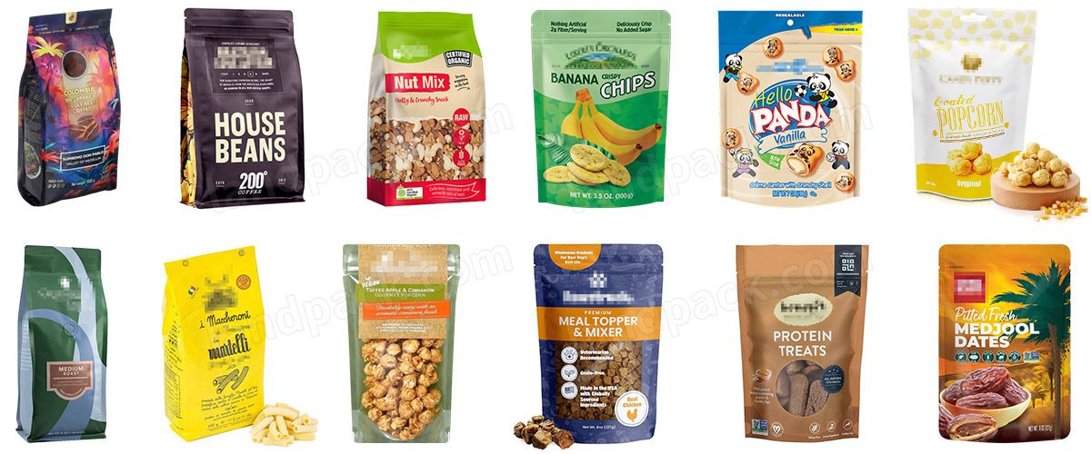 Fully Automatic M Shape Pouch Packing Machine For Granule