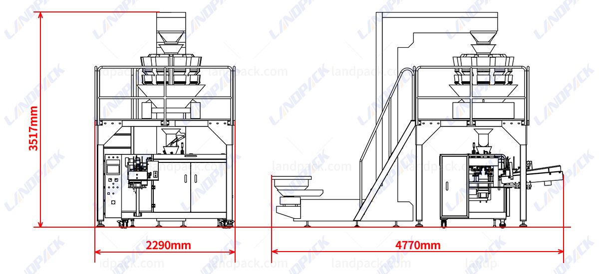 Pickles Achar Packing Machine | Automatic Premade Zipper Pouch Packaging Machine