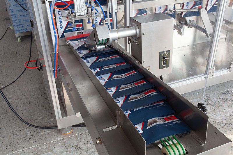 Pharma Packaging machine | Horizontal Pouch Packing Machine For Stand up M Shape Pouch