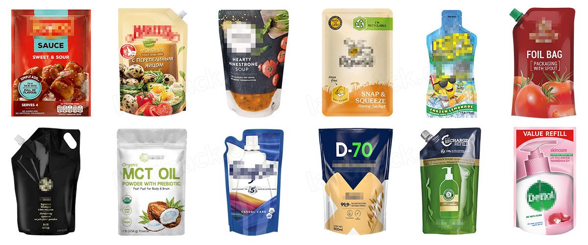 Automatic Spout Pouch Filling