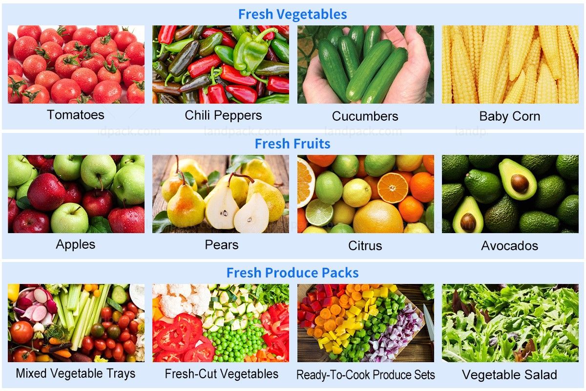 fruit and vegetable packaging equipment