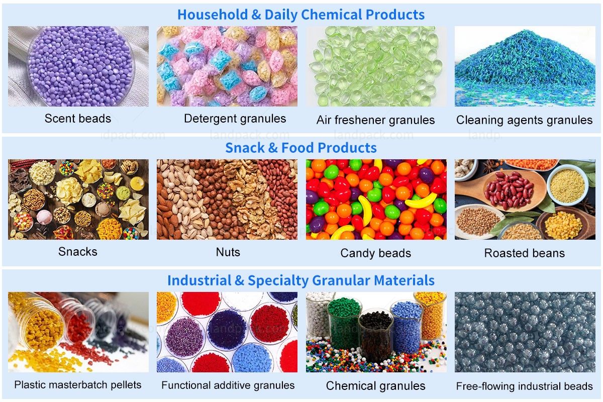 Automatic Fragrance Beads Pouch Weighing and Packaging Machine