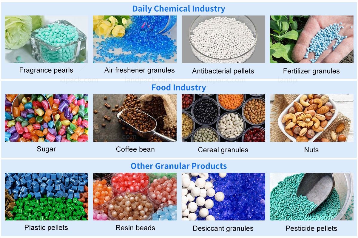 Automatic Scent Beads Laundry Scent Beads Bottle Filling Capping Labeling Machine Line