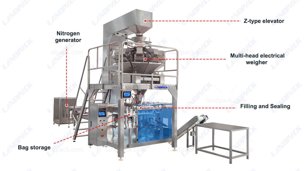 Automtaic Dry Fruit Packing Machine | Horizontal Form Fill Seal Machine